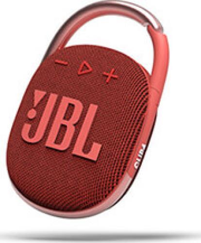 JBL CLIP 4 PORTABLE BLUETOOTH SPEAKER WATERPROOF IP67 5W RED