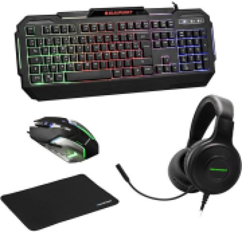 BLAUPUNKT BLP1955 GAMING SET KEYBOARD + HEADSET + MOUSE + MOUSE PAD