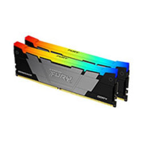 RAM KINGSTON KF432C16RB12AK2/32 FURY RENEGADE RGB 32GB (2X16GB) DDR4 3200MT/S CL16 DUAL KIT