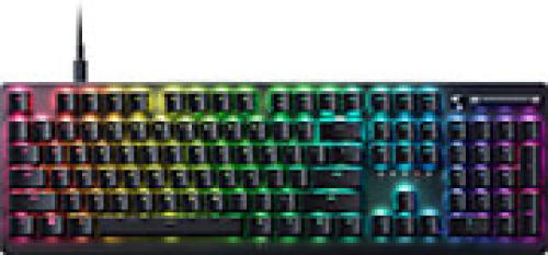 RAZER DEATHSTALKER V2 - LOW-PROFILE RGB GAMING KEYBOARD - LINEAR RED - OPTICAL SWITCHES