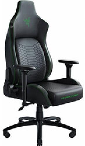 RAZER ISKUR XL GREEN/BLACK - GAMING CHAIR - LUMBAR SUPPORT - SYNTHETIC LEATHER - MEMORY FOAM HEAD
