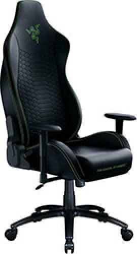 RAZER ISKUR X-XL GREEN/BLACK - GAMING CHAIR - LUMBAR SUPPORT - SYNTHETIC LEATHER -MEMORY FOAM HEAD