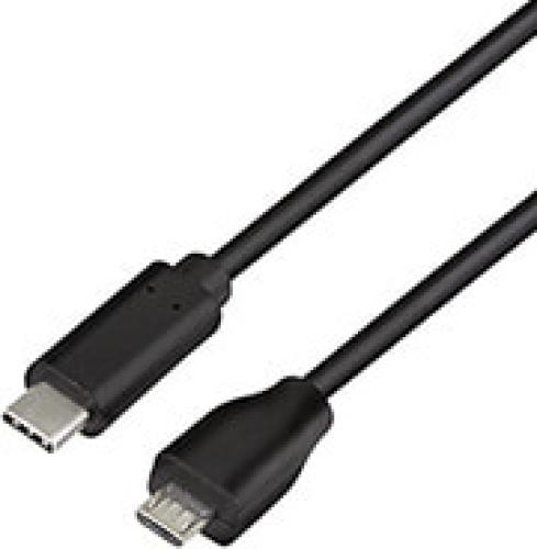 LOGILINK CU0197 USB 2.0 CABLE USB-C MALE TO MICRO-USB MALE 1M