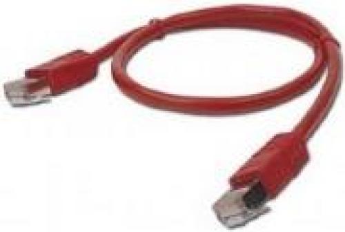 CABLEXPERT PP12-5M/R RED PATCH CORD CAT.5E MOLDED STRAIN RELIEF 50U PLUGS 5M