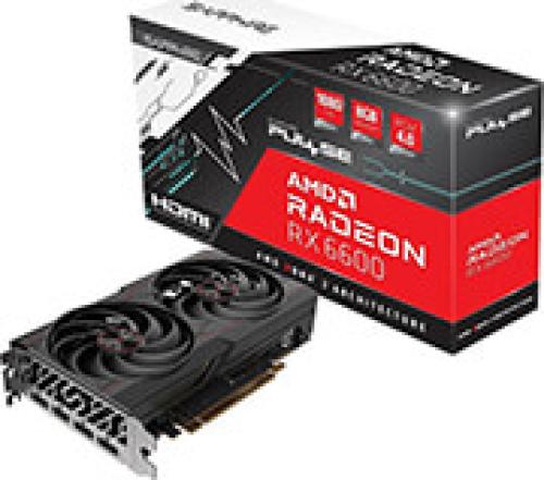 VGA SAPPHIRE AMD RADEON RX 6600 PULSE GAMING 8GB GDDR6 RETAIL