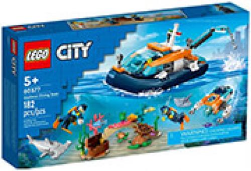 LEGO CITY EXPLORATION 60377 EXPLORER DIVING BOAT