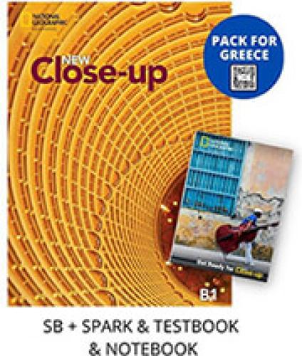 NEW CLOSE-UP B1 PACK FOR GREECE (STUDENTS BOOK- SPARK-TESTBOOK-NOTEBOOK)