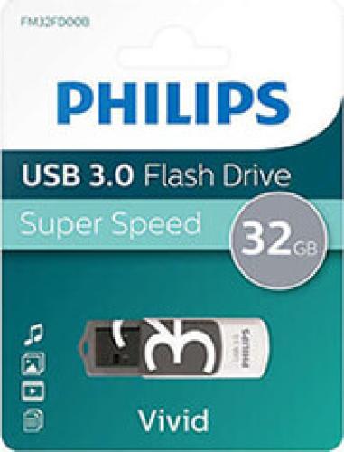 PHILIPS USB 3.0 32GB VIVID EDITION SHADOW GREY