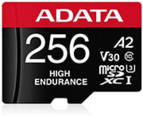 ADATA AUSDX256GUI3V30SHA2-RA1 HIGH ENDURANCE 256GB MICRO SDXC UHS-I U3 V30