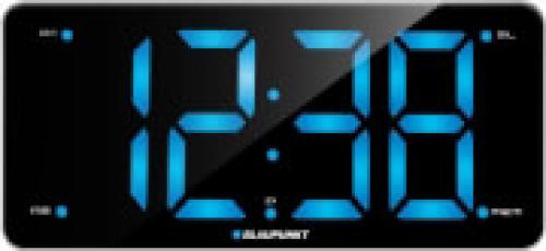 BLAUPUNKT CR15WH CLOCK RADIO WITH DUAL ALARM AND USB CHARGING WHITE