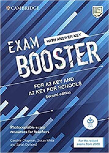 CAMBRIDGE ENGLISH EXAM BOOSTER KEY & KEY FOR SCHOOLS (+ AUDIO) W/A - FOR 2020 EXAMS