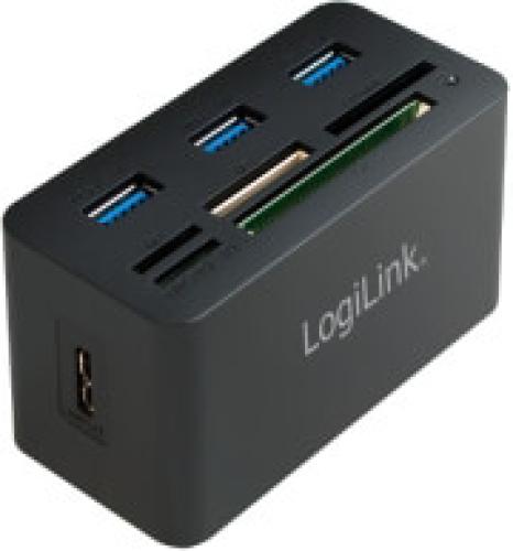 LOGILINK CR0042 USB 3.0 HUB WITH ALL-IN-ONE CARD READER