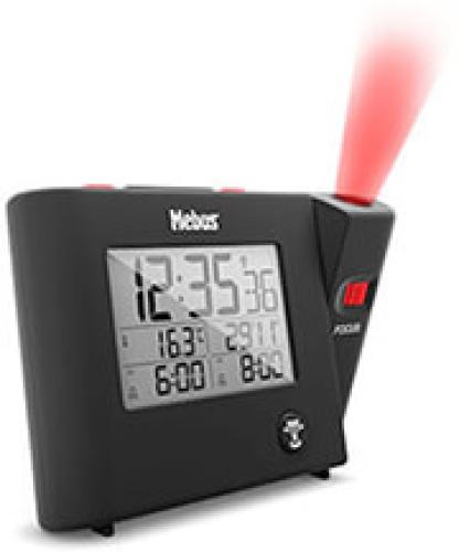MEBUS 25795 RADIO CONTROLLED ALARM CLOCK WITH PROJECTION
