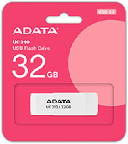 ADATA UC310-32G-RWH UC310 32GB USB 3.2 FLASH DRIVE WHITE