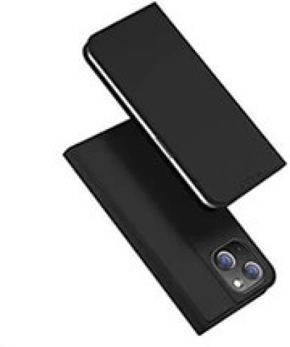 DUX DUCIS SKIN PRO SMOOTH LEATHER CASE FOR APPLE IPHONE 15 BLACK