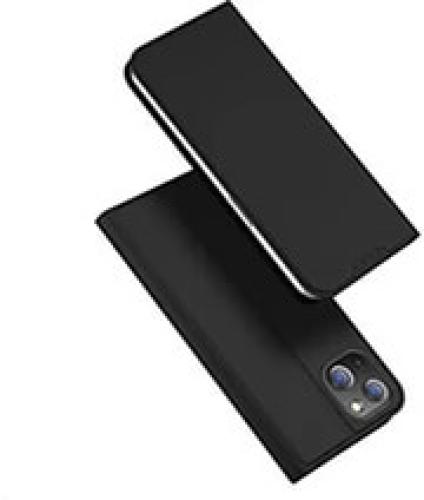 DUX DUCIS SKIN PRO SMOOTH LEATHER CASE FOR APPLE IPHONE 15 PLUS BLACK