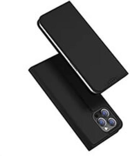 DUX DUCIS SKIN PRO SMOOTH LEATHER CASE FOR APPLE IPHONE 15 PRO MAX BLACK