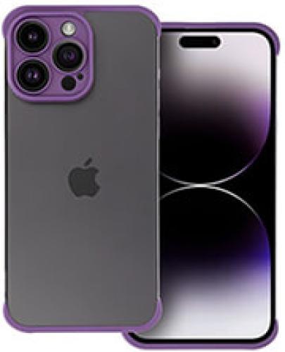 MINI BUMPERS WITH CAMERA ISLAND PROTECTION CASE FOR IPHONE 15 PLUS DARK PURPLE