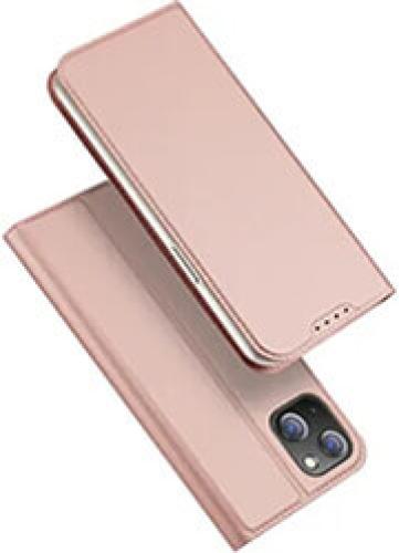DUX DUCIS SKIN PRO SMOOTH LEATHER CASE FOR APPLE IPHONE 15 PLUS ROSE