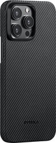 PITAKA MAGEZ 4 600D CASE BLACK/GREY TWILL FOR IPHONE 15 PRO MAX