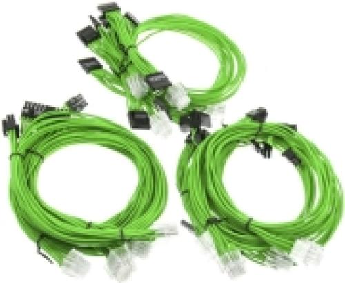 SUPER FLOWER SLEEVE CABLE KIT GREEN