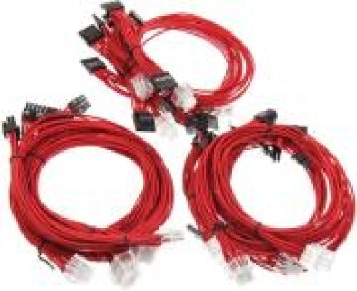 SUPER FLOWER SLEEVE CABLE KIT RED