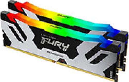 RAM KINGSTON KF560C32RSAK2-64 FURY RENEGADE BLACK RGB 64GB (2X32GB) DDR5 6000MHZ CL32 XMP DUAL KIT