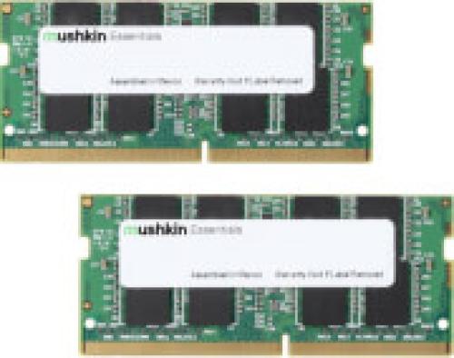 RAM MUSHKIN MES4S240HF4GX2 8GB (2X4GB) SO-DIMM DDR4 2400MHZ PC4-19200 ESSENTIALS DUAL KIT