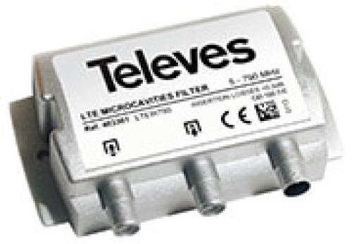 TELEVES 403301 LTE MICROCAVITIES FILTER 4G F-CONNECTORS 5-790MHZ (CH 21-60)