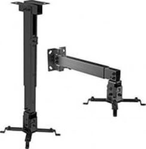 CONCEPTUM PRB-02 DUAL PROJECTOR CEILING/WALL MOUNT BLACK