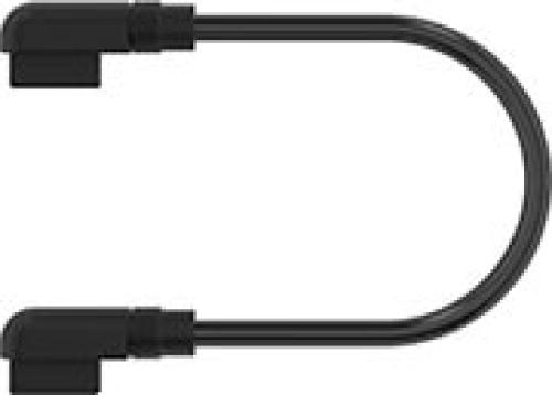 CORSAIR CL-9011133-WW ICUE LINK CABLE 2X135MM STRAIGHT/ANGLED SLIM BLACK