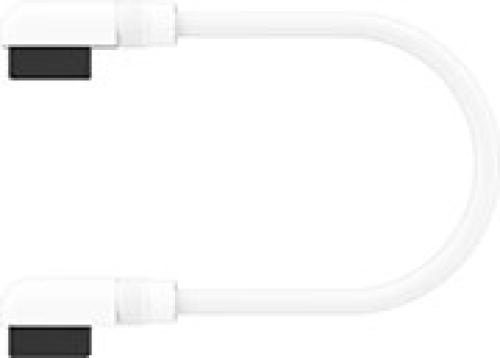 CORSAIR CL-9011134-WW ICUE LINK CABLE 2X135MM STRAIGHT/ANGLED SLIM WHITE