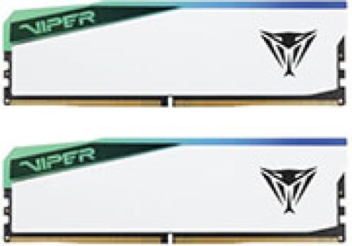 RAM PATRIOT PVER564G62C42KW VIPER ELITE 5 RGB 64GB (2X32GB) DDR5 6200MHZ CL42 DUAL KIT