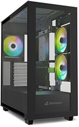 CASE SHARKOON REBEL C60 RGB ATX PC CASE BLACK