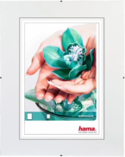 HAMA 63018 CLIP-FIX FRAMELESS PICTURE HOLDER, NORMAL GLASS, 20 X 30 CM