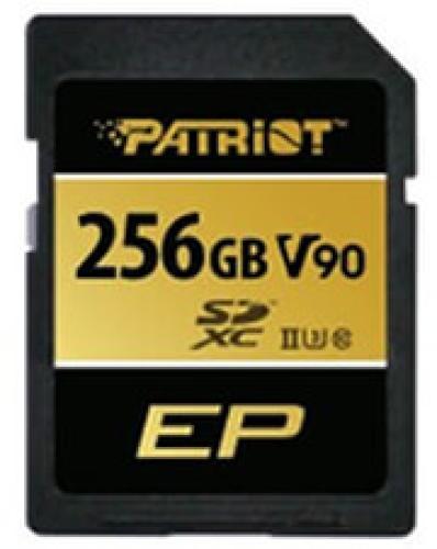 PATRIOT PEF256GEP92SDX V90 256GB SDXC UHS-II U3 CLASS 10