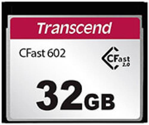 TRANSCEND TS32GCFX602 CFX602 32GB CFAST 2.0 COMPACT FLASH MLC NAND
