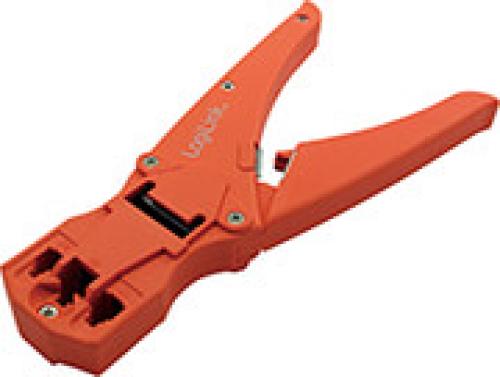 LOGILINK WZ0009 MULTI-FUNCTION CRIMPING TOOL FOR RJ11/12/45 MODULAR PLUGS WITH CUTTER