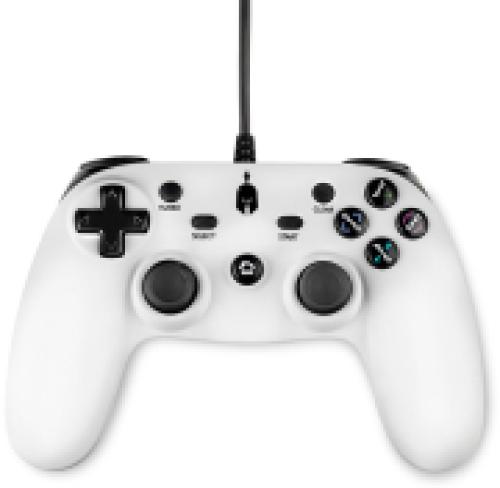 SPARTAN GEAR - OPLON WIRED CONTROLLER PC & PS3 WHITE
