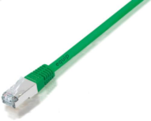 EQUIP 705447 PATCHCABLE C5E SF/UTP 0.5M GREEN