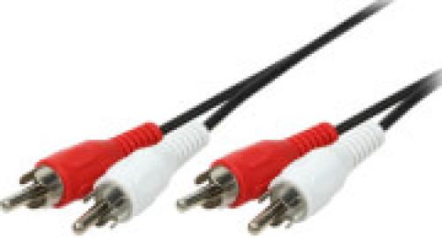 LOGILINK CA1039 AUDIO CABLE 2X2 CINCH MALE 2.5M