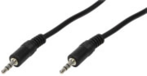 LOGILINK CA1051 AUDIO CABLE 2X 3.5MM MALE STEREO 3M BLACK