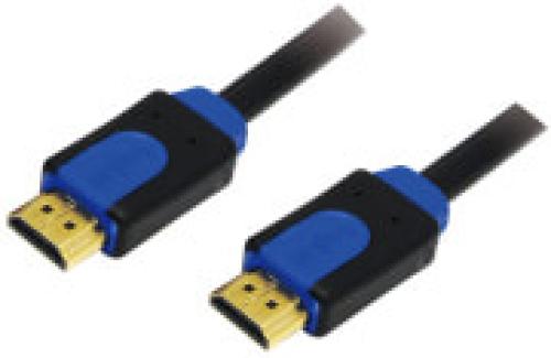 LOGILINK CHB1101 HDMI HIGH SPEED WITH ETHERNET V1.4 CABLE GOLD PLATED 1M BLACK