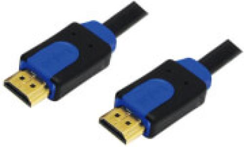 LOGILINK CHB1102 HDMI HIGH SPEED WITH ETHERNET V1.4 CABLE GOLD PLATED 2M BLACK