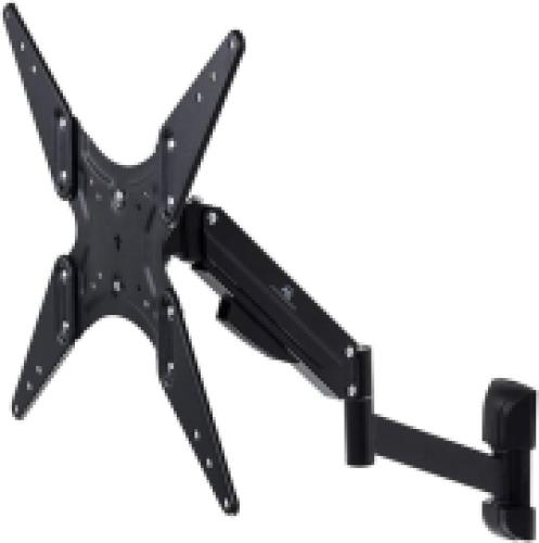 MACLEAN MC-784TV BRACKET FOR TV OR MONITOR GAS SPRING 2 ARMS HEIGHT ADJUSTABLE 32 ''-55'' BLACK,