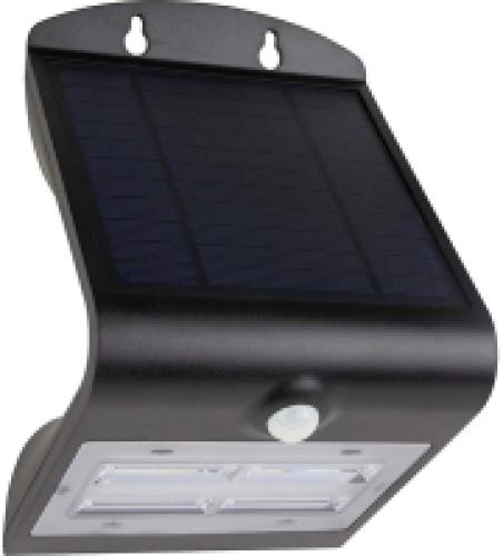 REV SOLAR LED BUTTERFLY WITH MOTION DETECTOR 3,2W BLACK 2091110400