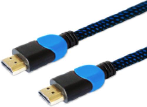 SAVIO GCL-02 HDMI CABLE V2.0 GAMING PLAY STATION 1,8 M BLUE