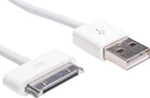 AKYGA CABLE USB AK-USB-08 USB A (M) / APPLE 30 PIN (M) VER. 2.0 1.0M