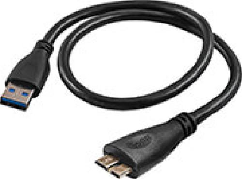 AKYGA CABLE USB AK-USB-26 USB A (M) / MICRO USB B (M) VER. 3.0 0.5M