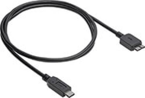 AKYGA CABLE USB AK-USB-44 MICRO USB B (M) / USB TYPE C (M) VER. 3.1 1.0M